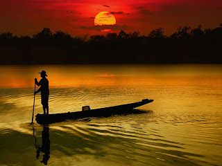 Afternoon with a boat