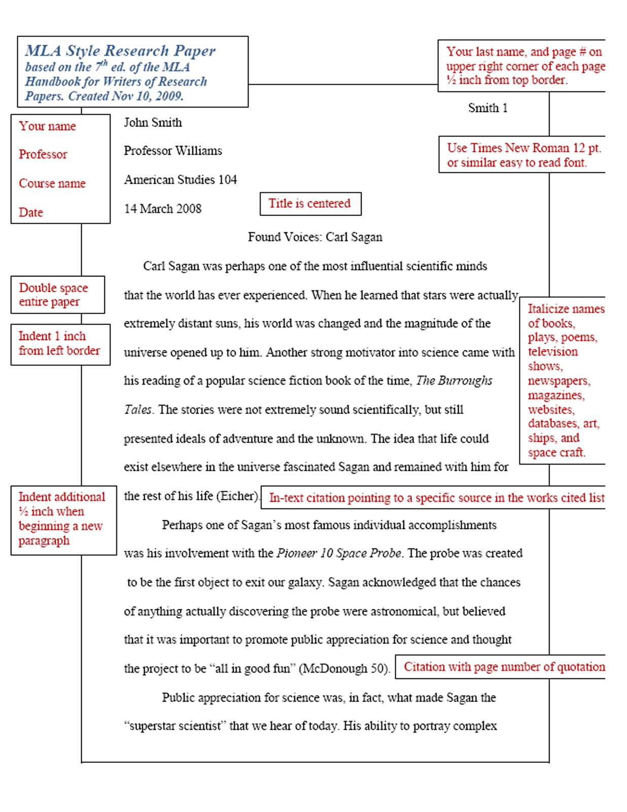 mla guide for writers of research papers