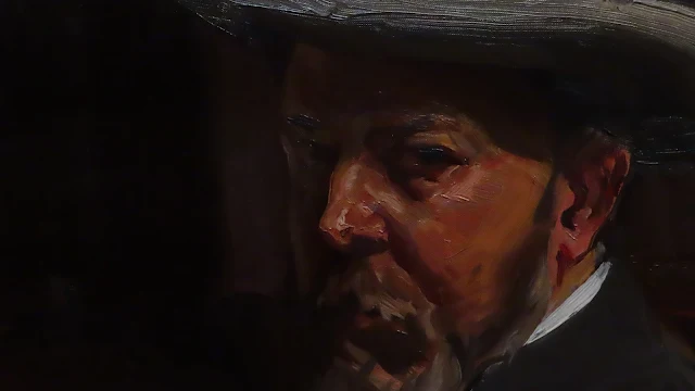 Autoretrato de Joaquin Sorolla. Museo Sorolla. Madrid.