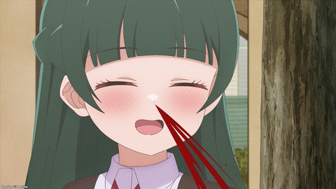 Anime Nose Bleed King Seven Deadly Sins GIF