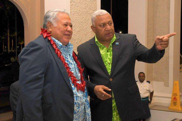 PM Fiji Sambut Delegasi PM Samoa