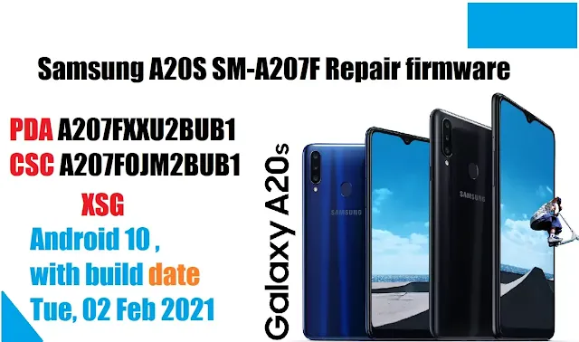 Samsung A20S SM-A207F Repair firmware
