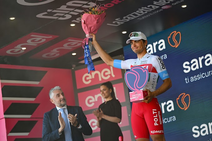 Tercera escapada y primer top-10 en este Giro d’Italia para el Team Polti Kometa