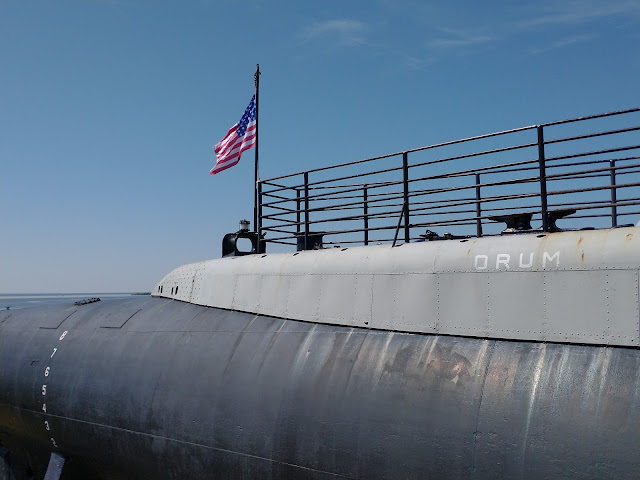 USS Drum submarine, USS Alabama Battleship Memorial Park. Mobile, Alabama. June 2022. Credit: Mzuriana.