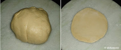 dough to make paratha