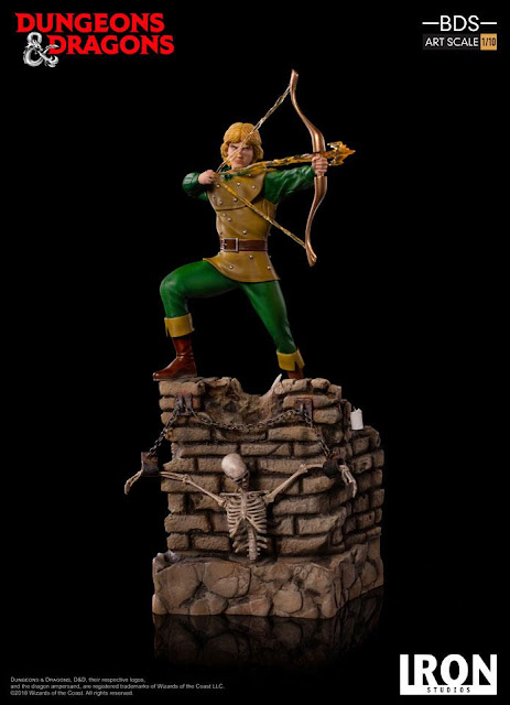 Dungeons and Dragons Cartoon Series Statues de Iron Studios