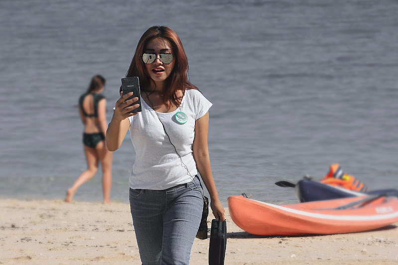 pantai tanjung benoa Bali - Fuji Hastuti