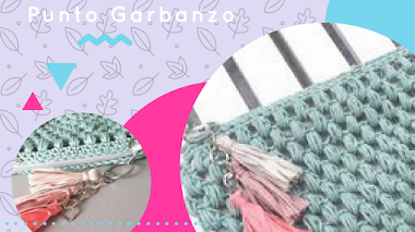 Neceser en Punto Garbanzo - DIY