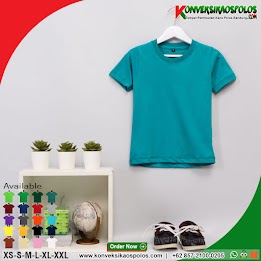 Jual Kaos Polos Anak Jahitan Kumis Bandung<price>Rp.20.000</price> <code>Ready Stock</code>