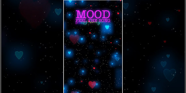 Mood feel the song avee player template | Black screen whatsapp status | Avee player template | #89