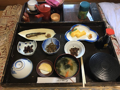 松屋旅館の朝食