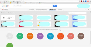 Daftar teman dan lingkran pada Google Plus (Gplus)