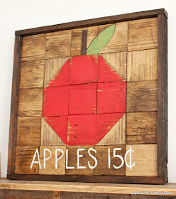 Apple Quilt Square