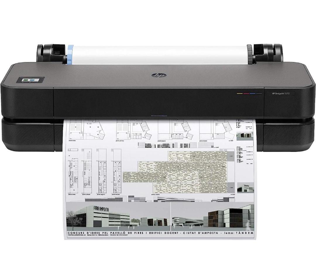 HP DesignJet T210 Large Format 24-inch Plotter Printer @ RJOVenturesInc.com
