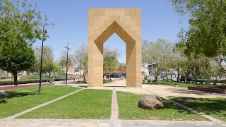 Sculpture around Riyadh
