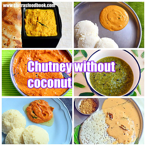 chutney recipes without coconut