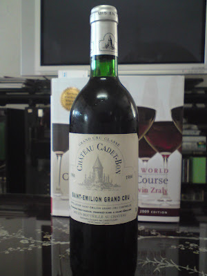 Chateau Cadet-Bin 1984 Saint Emilion Grand CRU