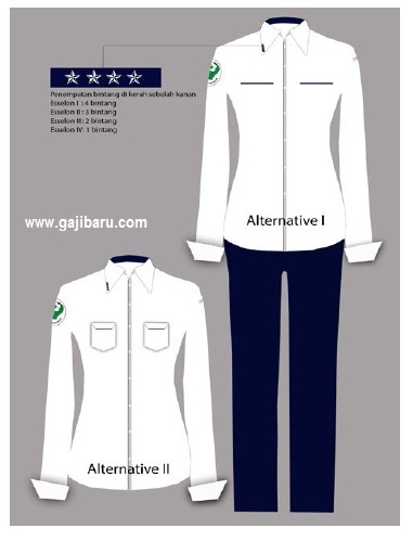 Pakaian Dinas Pns model baju dinas pns 