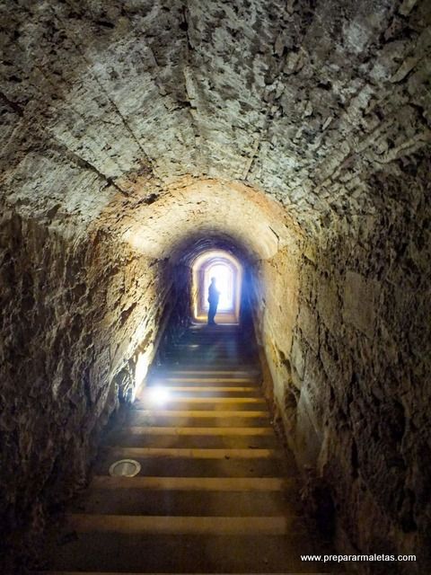túneles de la fortificación de Lleida