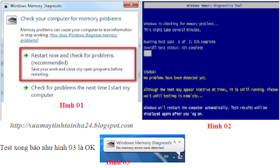 test ram nhanh trong windows