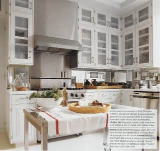 White Carrara Marble Kitchen