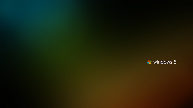 Collored Blur Windows 8 HD Wallpaper