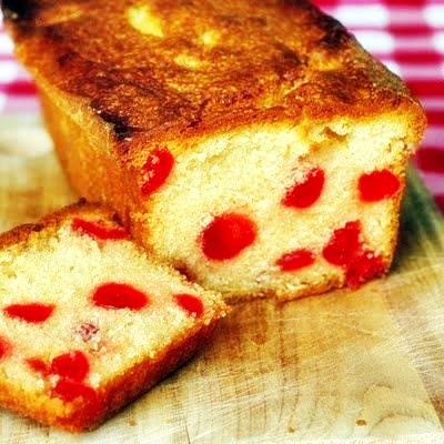 Butter Cherry Lemon Cake