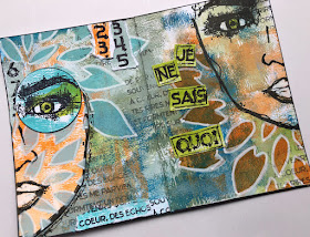 PaperArtsy FP002 Collage by Nikki Acton