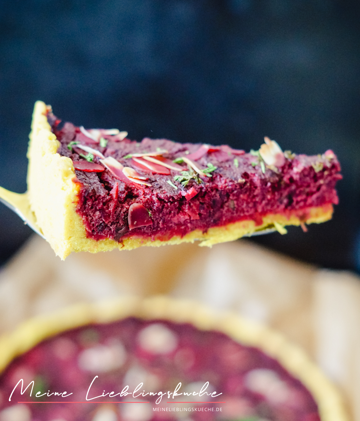 Rote-Bete-Quiche