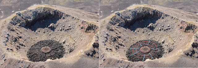 Le dôme de lave du volcan Cleveland, 04 août 2015