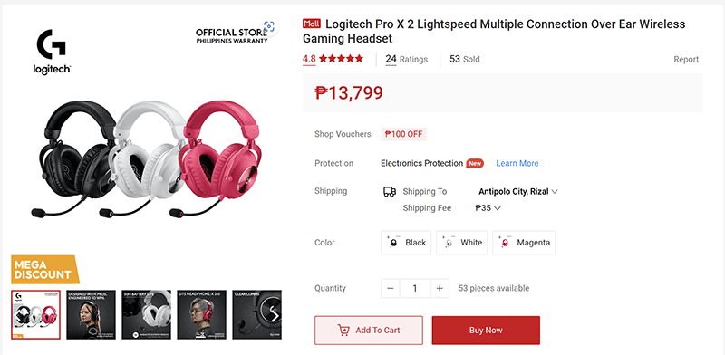 PHP 13,799 SRP