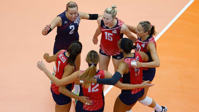 Estados Unidos convocam a seleção de vôlei feminino para ...