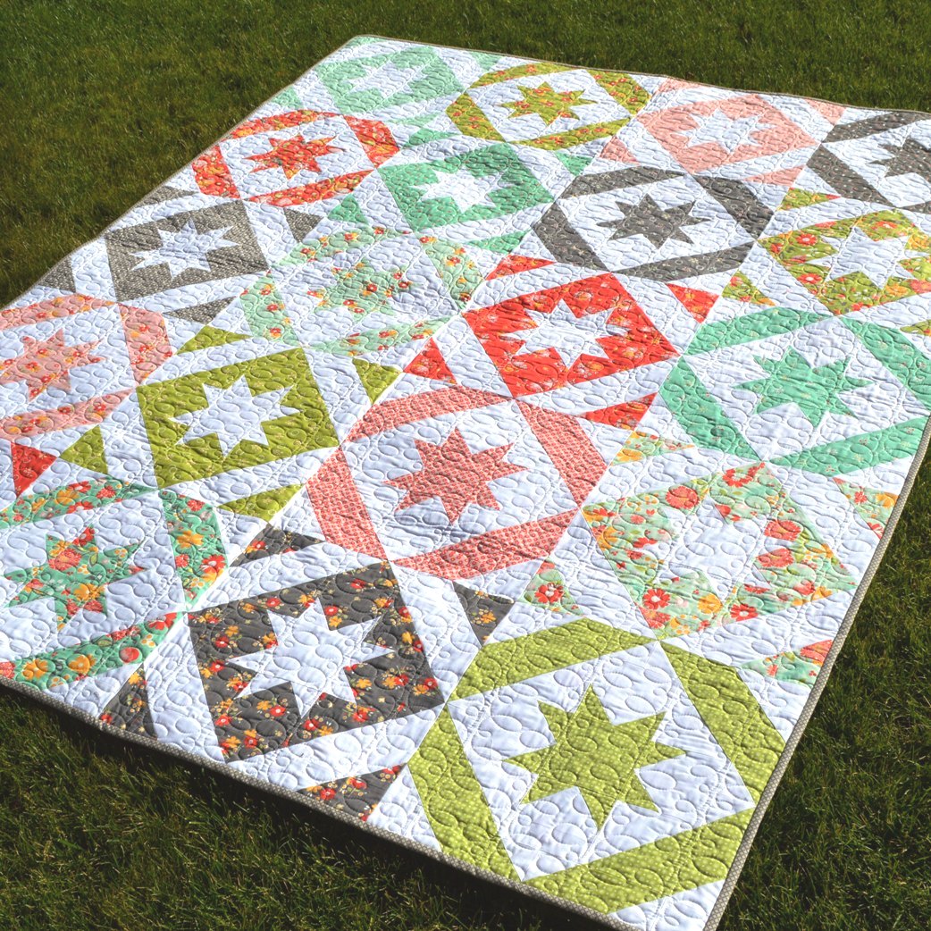 Happy Quilting: How They Shine - New Happy Quilting Pattern!!!