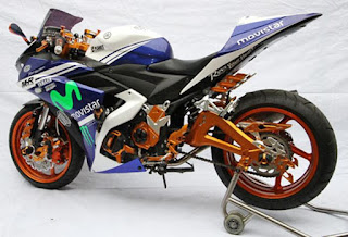 foto modifikasi motor yamaha r25