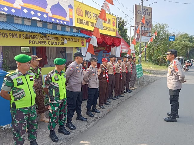 Apel Kesiapan Operasi Ketupat Lodaya Pos Pam Simpang Leuwibungur Cikalongkulon 