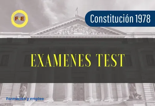 Test oposiciones título preliminar constitución española