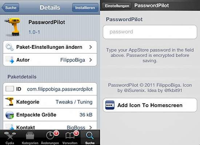 Password Pilot Cydia Tweak