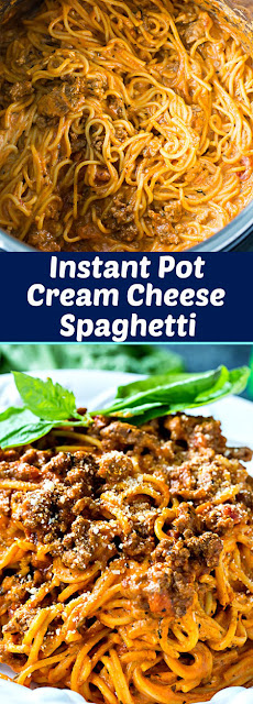 Instant Pot Cream Cheese Spaghetti