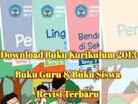 Download Buku Tematik Kelas 1 SD/MI  Semester 2 Lengkap Tema 6, 7, 8 Buku Guru dan Buku Siswa Revisi Terbaru 