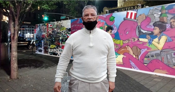 Pide remover mural que promueve película “Siempre Luis”  en  plaza del Alto Manhattan 