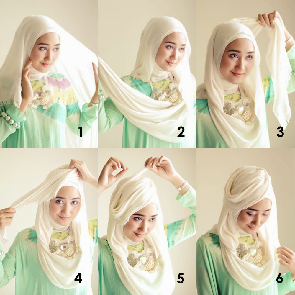 25 Ide Tutorial Hijab Fatin Shidqia Terupdate Tutorial Hijab