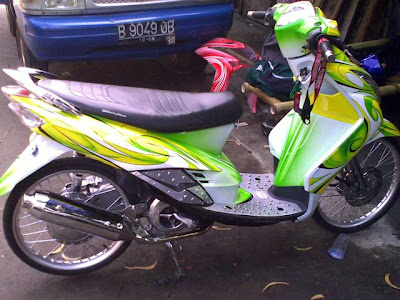 Mio Pelek 17 tdr   Pelek 17 Yamaha Mio aliran Thai Look Style