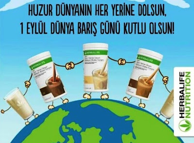 barış içinde bir dünya, herbalife