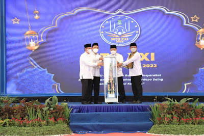 Perhelatan Musabaqol Tilawatil Qur’an (MTQ) tingkat Kota Tangerang ke-21 resmi dibuka, oleh Walikota Tangerang, Arief R Wismansyah