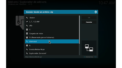 Instalar addon F4mtester en Kodi