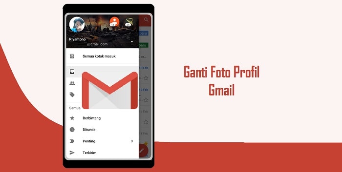 Cara Mengganti Foto Profil Gmail di Android Tanpa Aplikasi