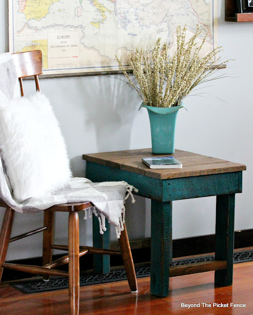 Make a Simple Side Table from Reclaimed Wood