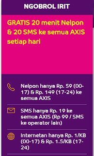 NGOBROL IRIT Dari Operator Axis