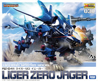 Kotobukiya 1/72 HMM RZ-041 Liger Zero Jager English Manual & Color Guide