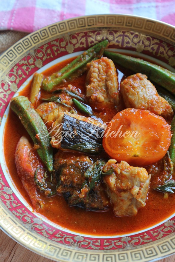 Masak Asam Pedas Ikan Pari Azie Kitchen